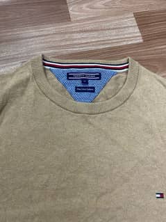 Tommy Hilfiger Cotton Cashmere Sweater - Fits Large