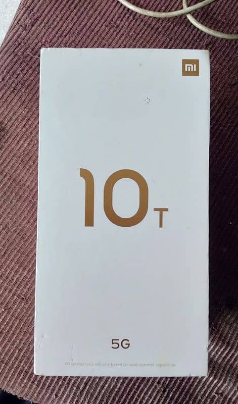 Mi 10t full box charger 3