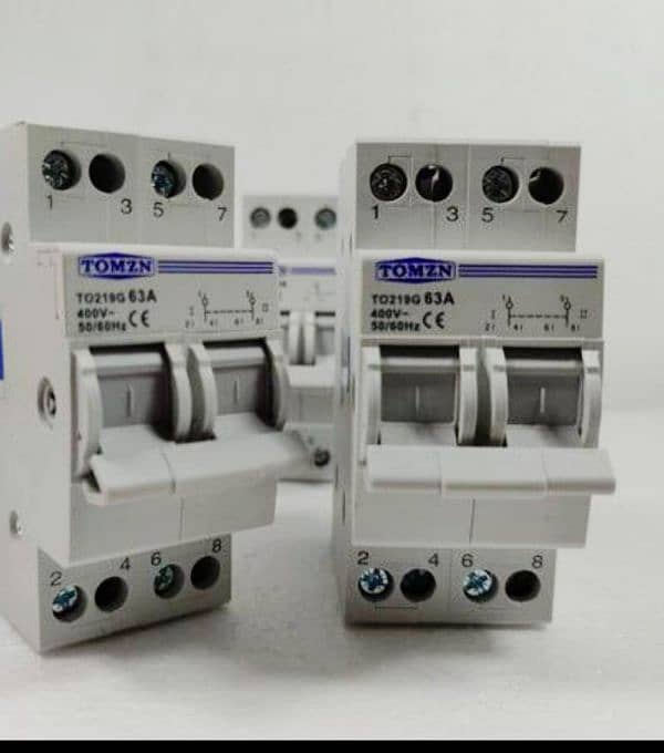 DB BOX AND AC DC BREAKERS 1