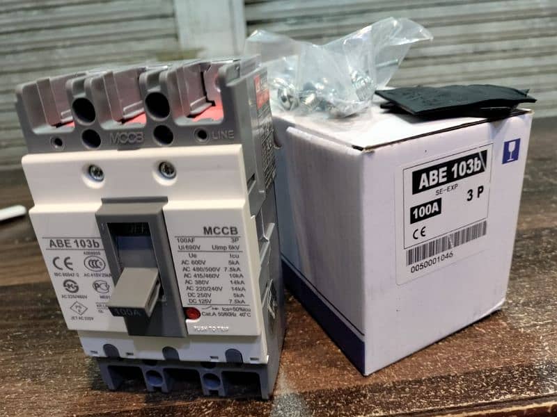 DB BOX AND AC DC BREAKERS 13