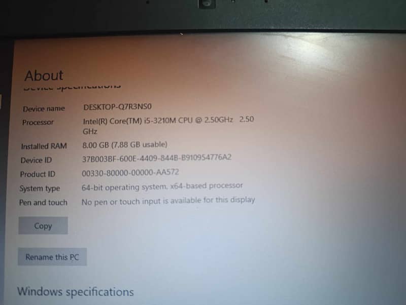 Dell laptop latitude e5430 8gb ram good condition mai hai 2