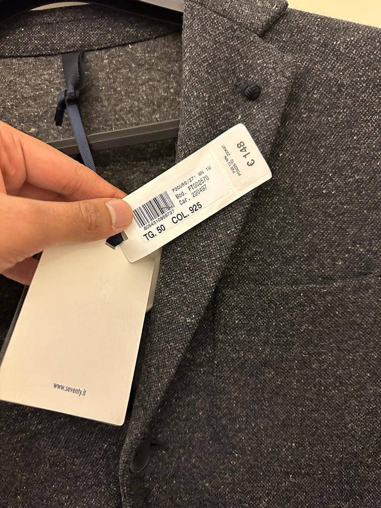 Italian coat jackets with tags 7