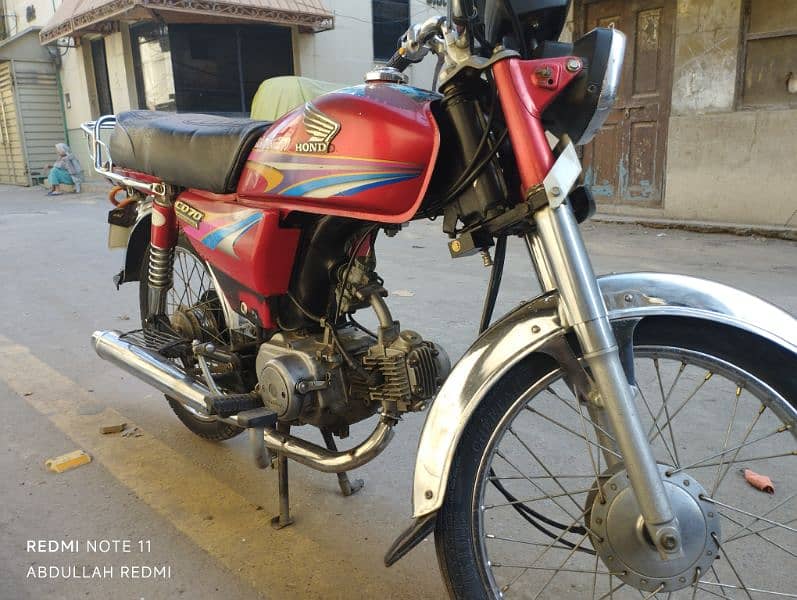 Honda CD70 2009 only exchange 10