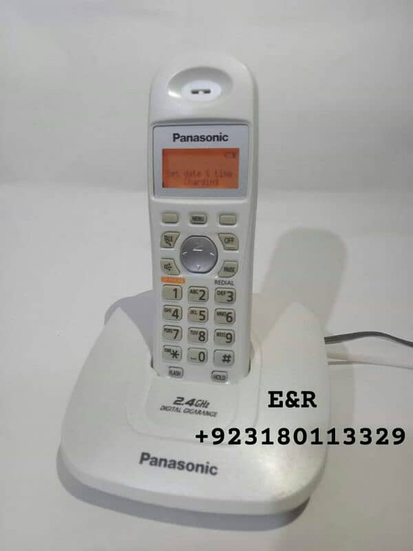 ORIGINAL Panasonic 3611 Cordless Phone Free delivery all Pakistan 0