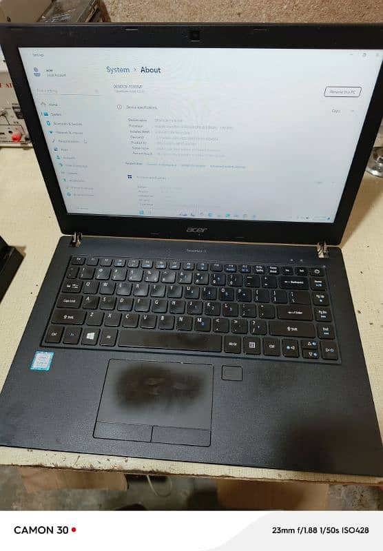 Acer Core i5 8th generation 8/256 1