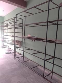 metal shelves for shops and other purposes