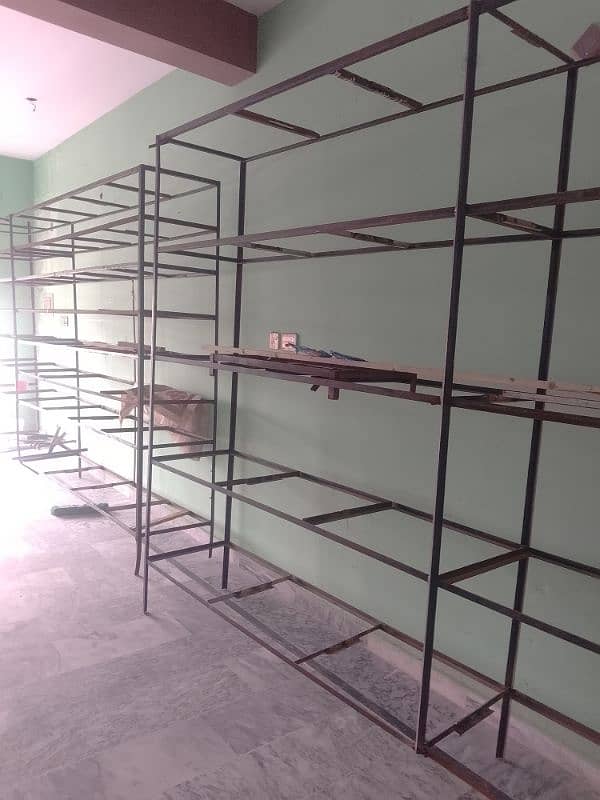 metal shelves for shops and other purposes 0