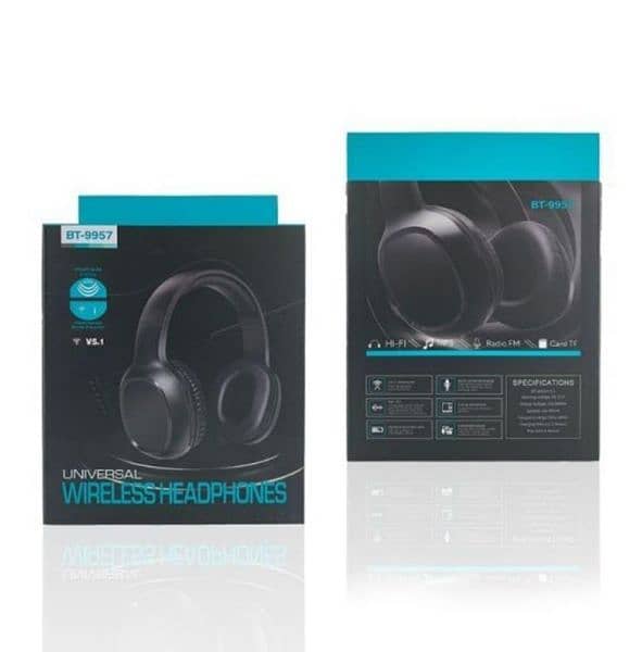 Wireless Bluetooth Headphones with Hi-Fi  Sound & MP3 Function 0