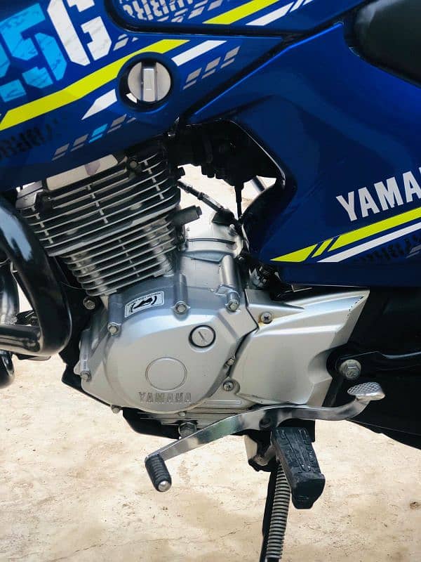 yamaha YBR G blu Beauty 3