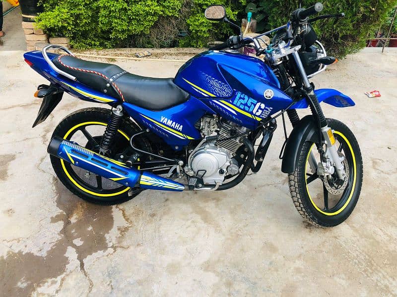 yamaha YBR G blu Beauty 4