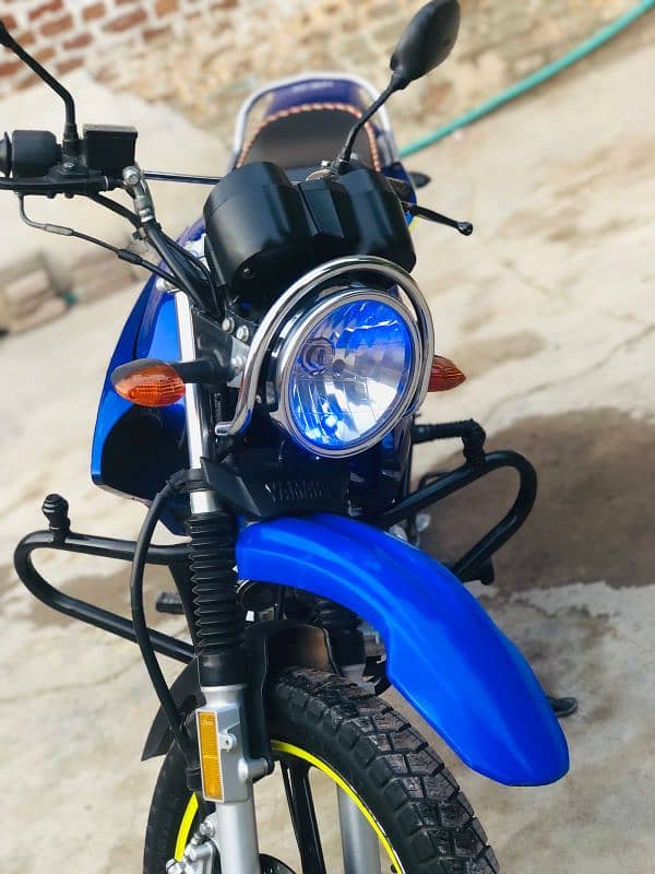 yamaha YBR G blu Beauty 7