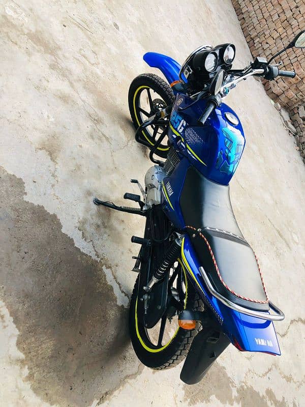 yamaha YBR G blu Beauty 10