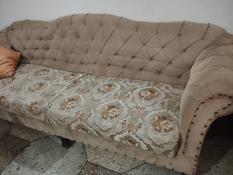 5 Seat Sofa Set Used Urgent Sale 5