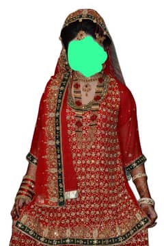 bridal Lehnga new red colour