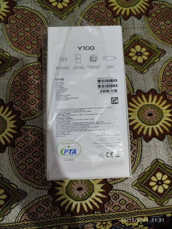 Vivo Y100 8/256, open box, not used 5