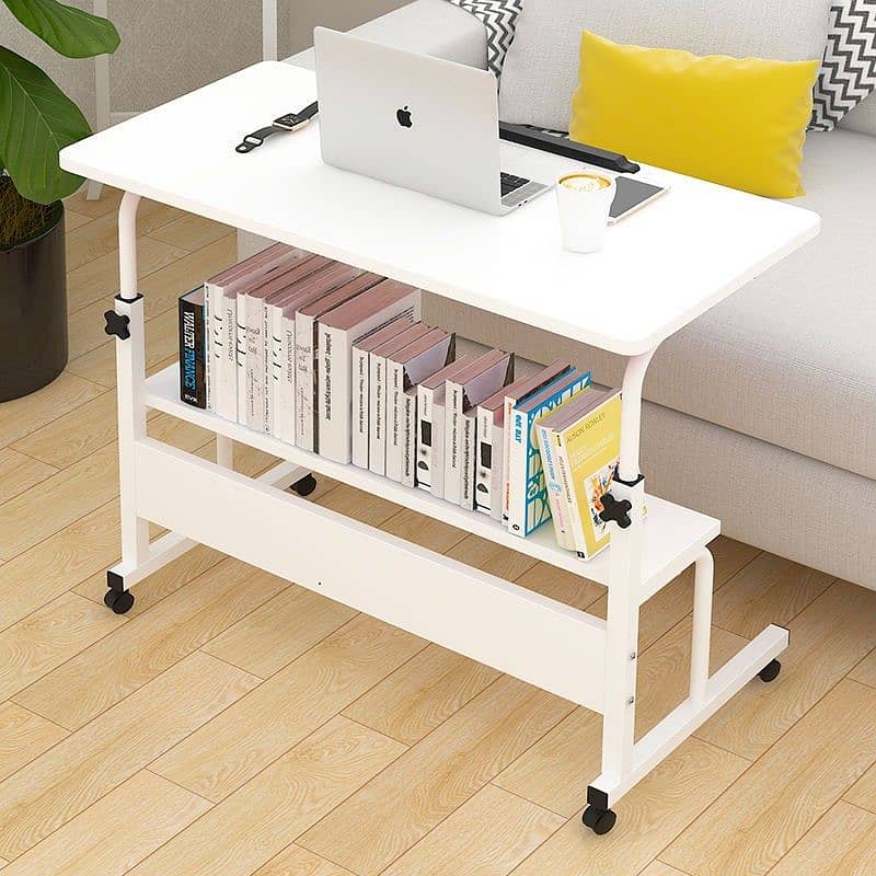 office table/Adjustable bed side Table/Laptop Table/Portable Stand 1