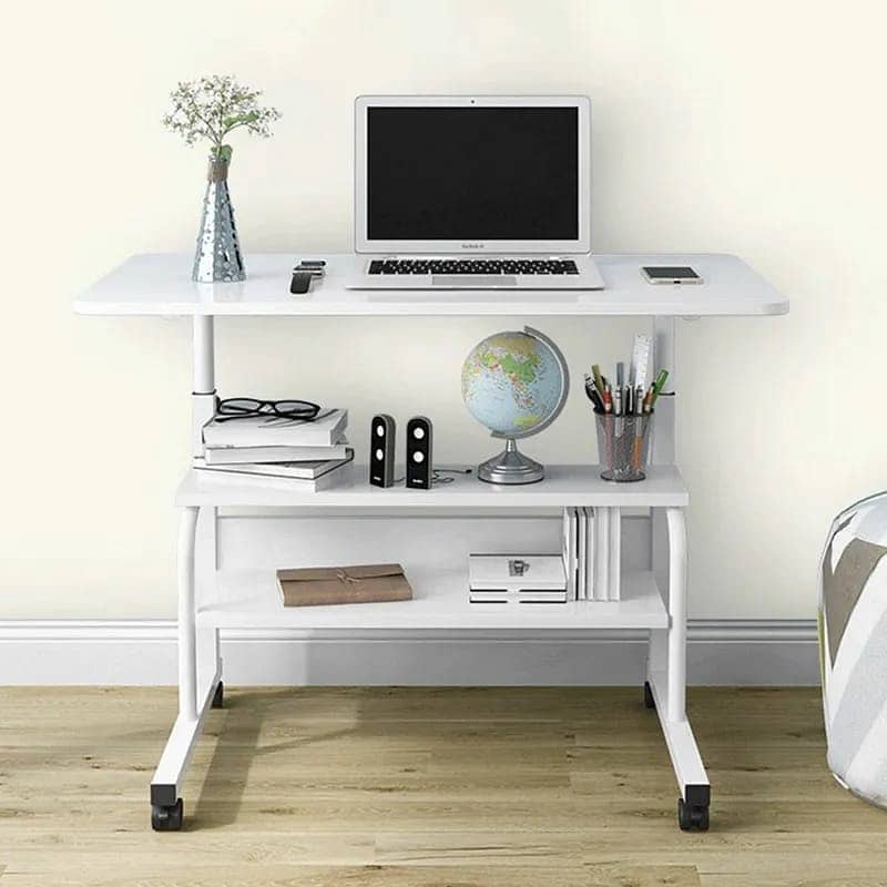 office table/Adjustable bed side Table/Laptop Table/Portable Stand 5