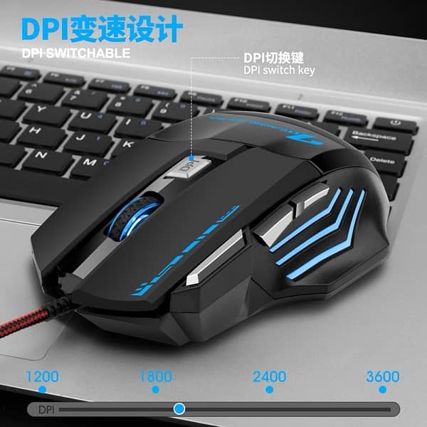 Raiku Original G705 RGB Multifunctional Gaming Mouse 3