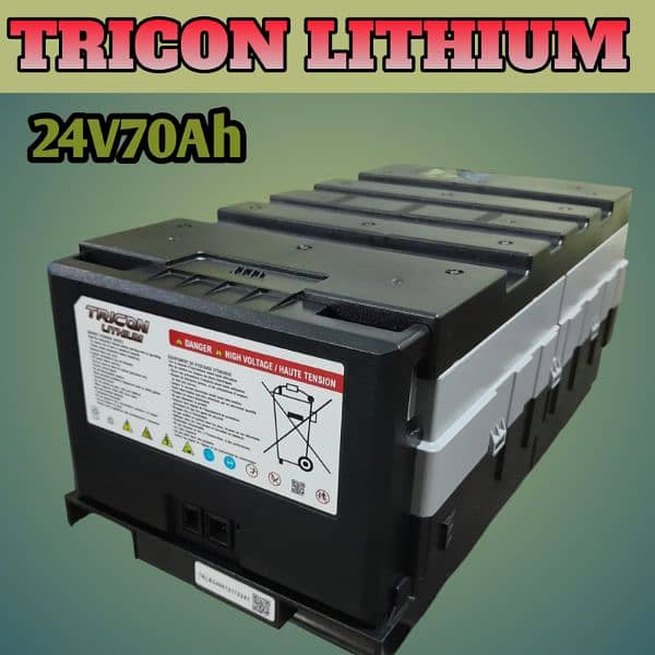 TRICON LITHIUM BATTERIES 70AH/100AH/200AH Available with warranty 0