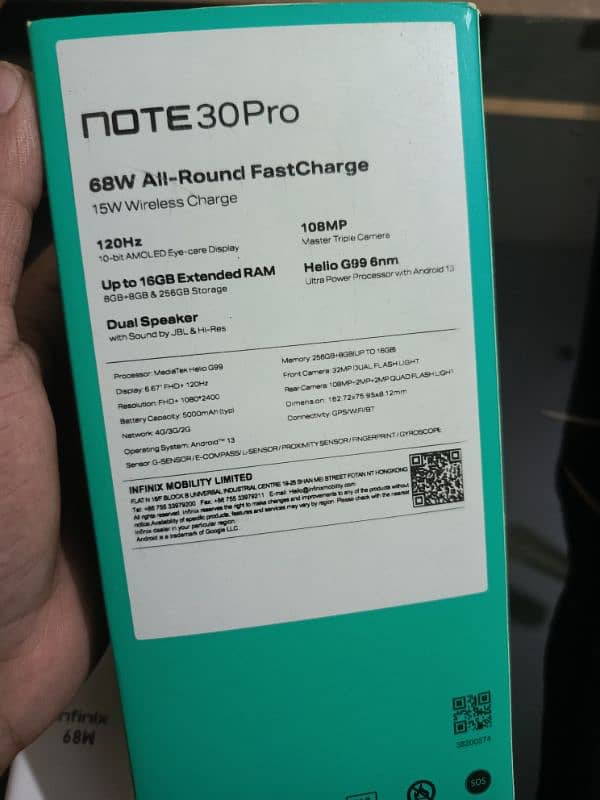 Infinix note 30 pro 7