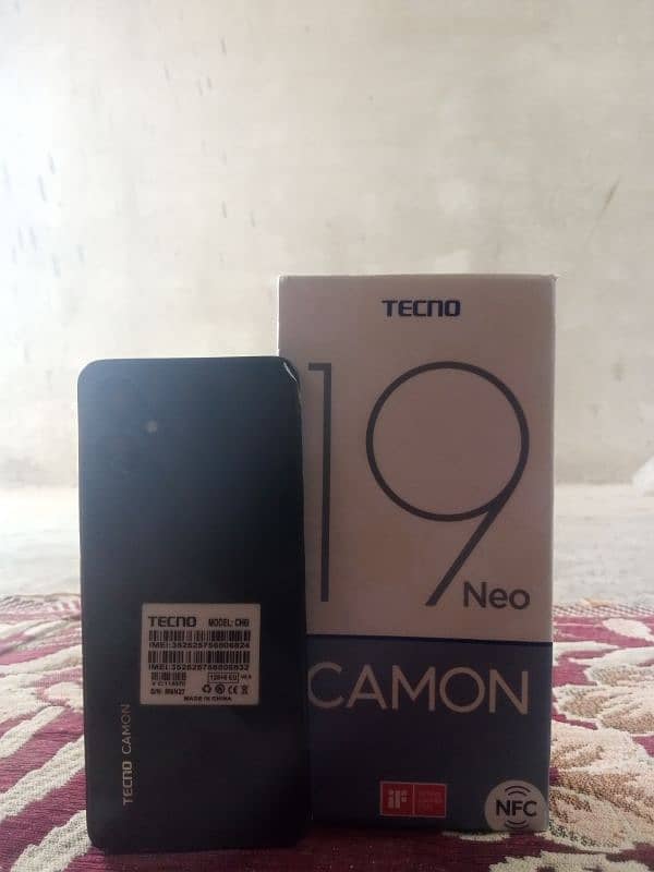 Tecno Camon 19 Neo 6 / 128 WITH BOX 5