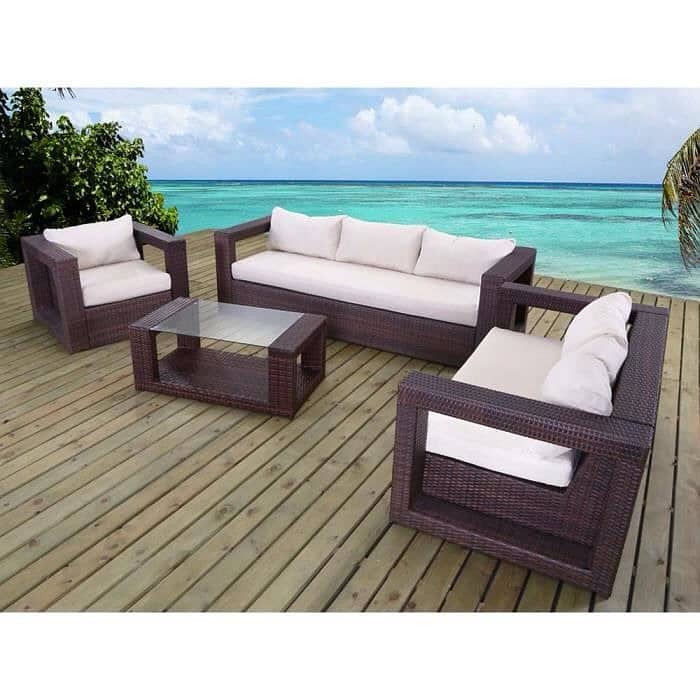 rattan furniture/rattan sofa/dining table/outdoor chair/cane sofa set 3