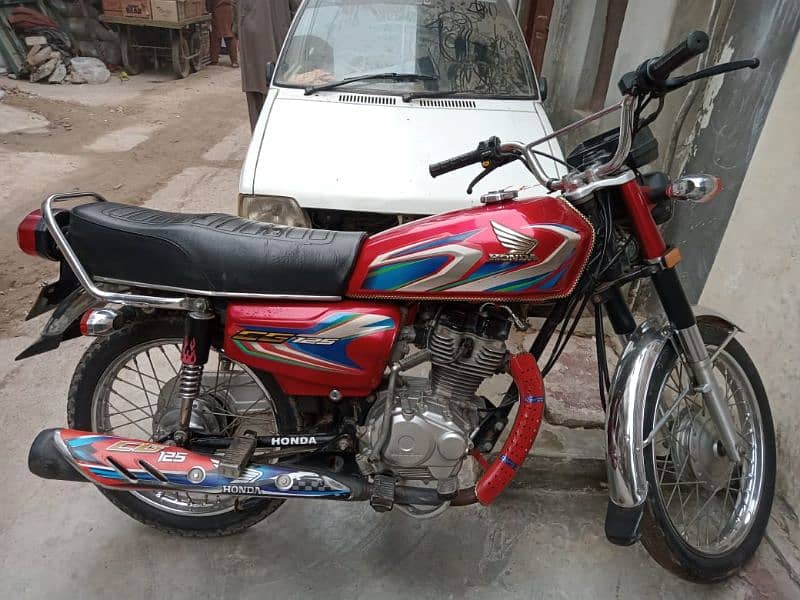 Honda 125 model 20 for urgent sale 3