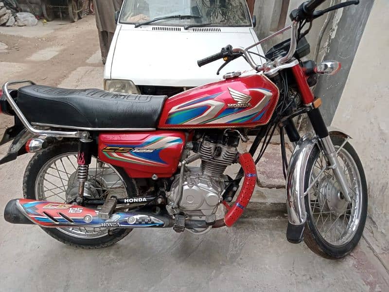 Honda 125 model 20 for urgent sale 4