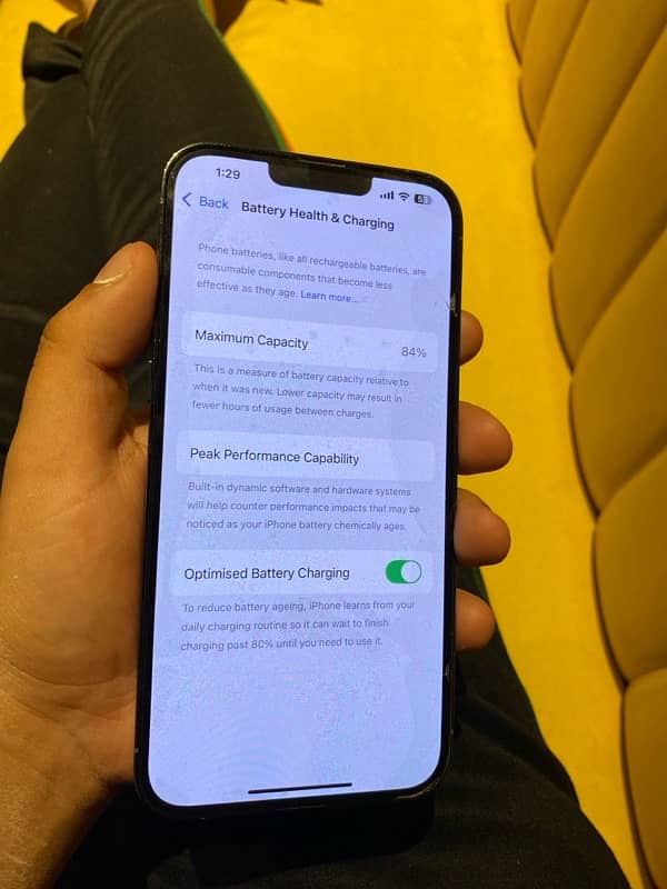 I Phone 13 Pro Max PTA Approved 3