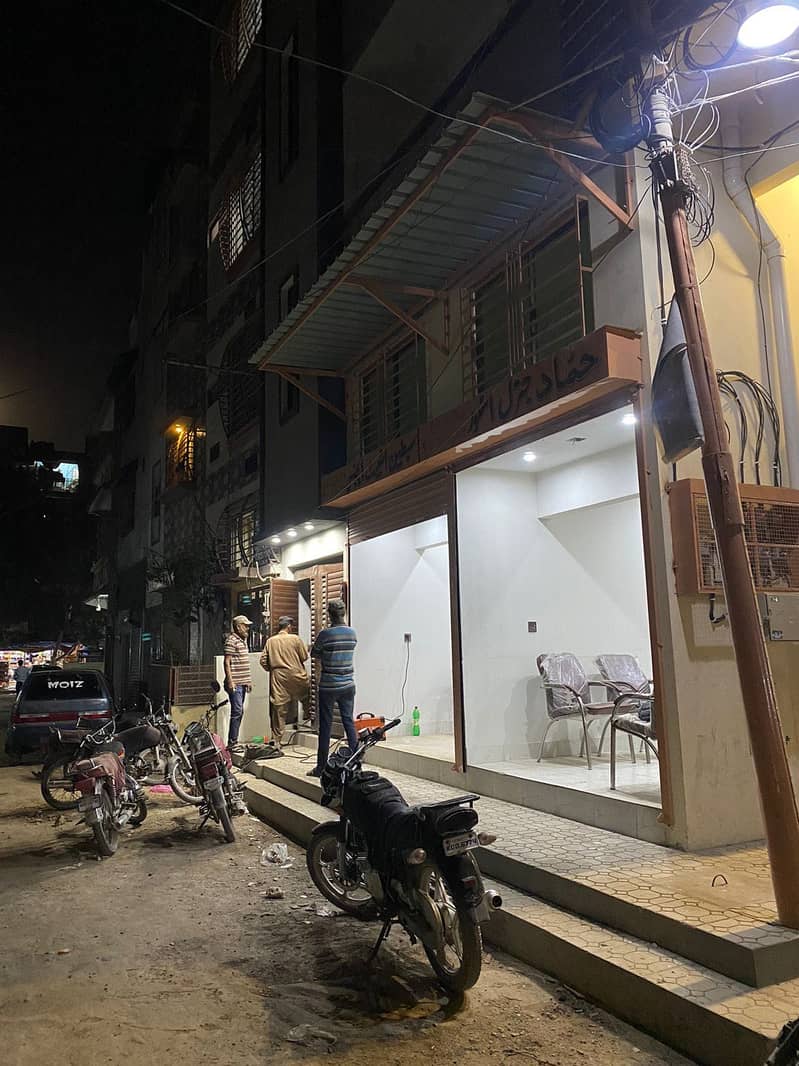 Brand New Shop Plus Mezzanine North Karachi Sector 11I U. P Mor 4