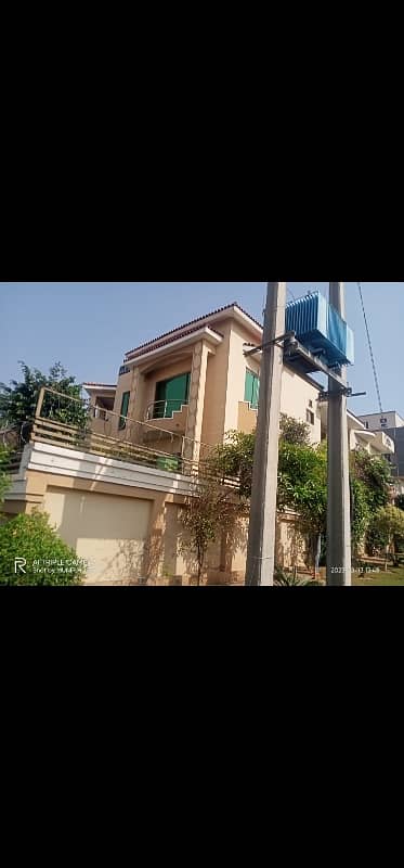 one kanal corner house with basement is available for sale at sector D-17 7