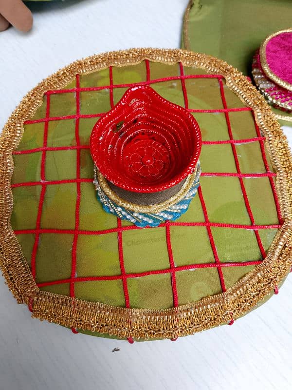 mehndi tray customized 4