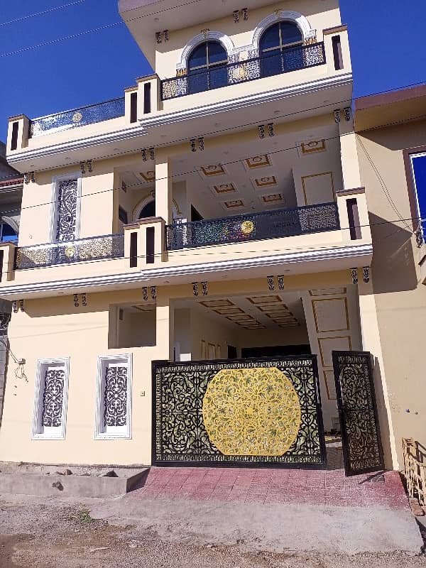 7 Marla New Double Storey House Sale Officer Colony Line7 Misryal Road 1