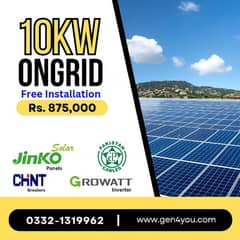 Ongrid / Hybrid Solar Systems with 30 years warranty Growatt, Nitrox