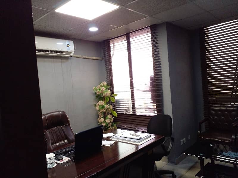 Office Is Available For Sale 300 Sq Feet MM ALAM ROAD GULBERG LAHORE PAKISTAN Best Investment 9