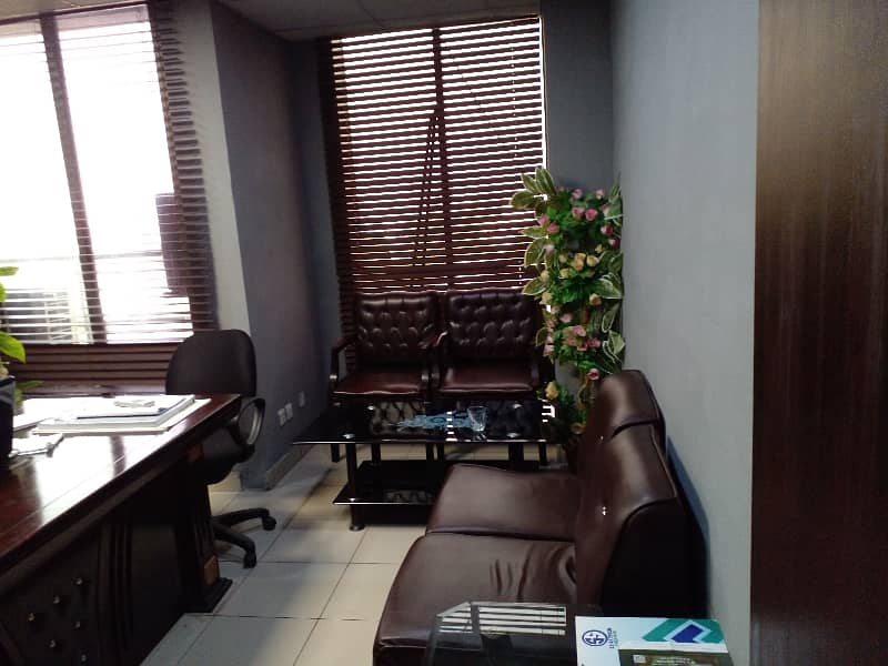 Office Is Available For Sale 300 Sq Feet MM ALAM ROAD GULBERG LAHORE PAKISTAN Best Investment 10