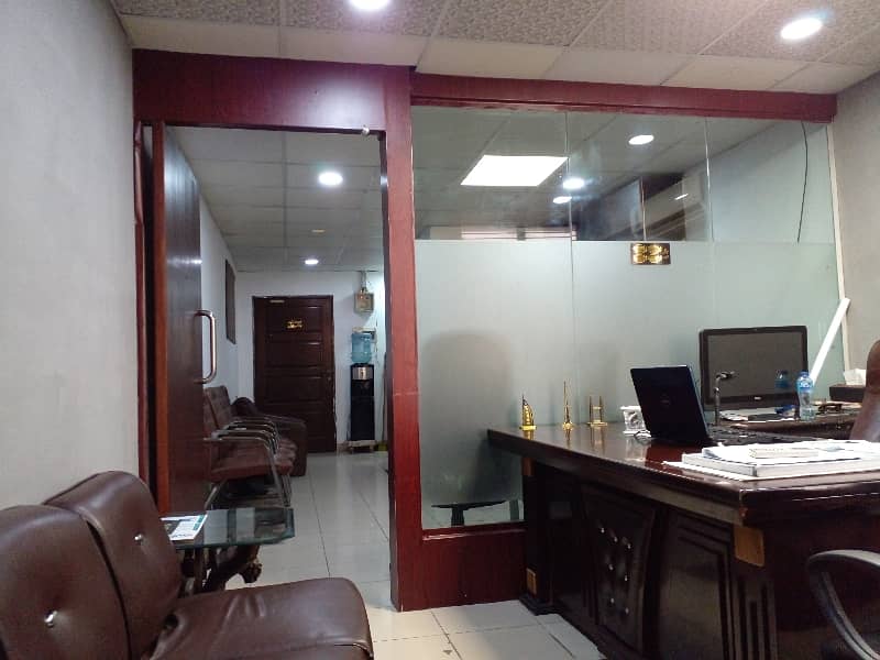 Office Is Available For Sale 300 Sq Feet MM ALAM ROAD GULBERG LAHORE PAKISTAN Best Investment 12