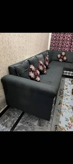 L shape sofa for sale urgent