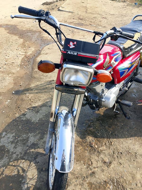 Honda 125 2022 model condition 10/7 hai 0