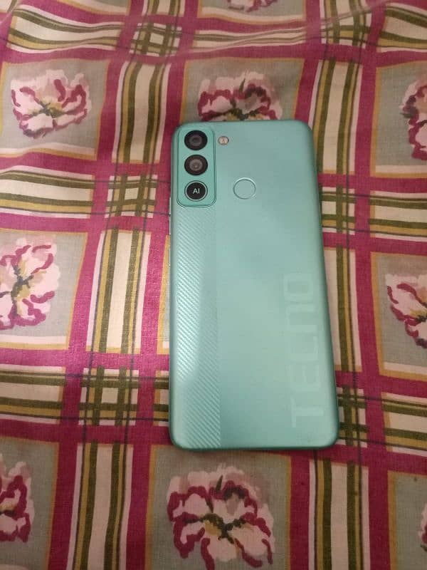 Tecno pop 5 lite new condition with box and charging cable 1