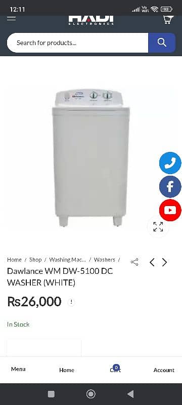 Dawlance washing machine 4