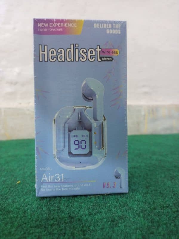 air 31 earbuds with cover in reasonable price 15