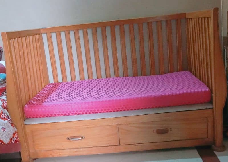 Baby cot | baby bed | wooden cot | kids bed | kids crib coat 1