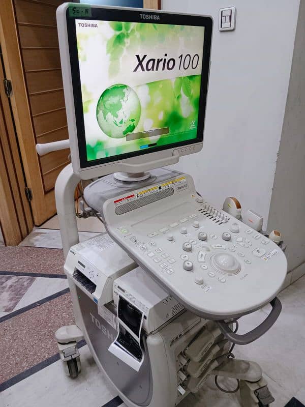 Xario 100/200 ultrasound machine available for sale. 1