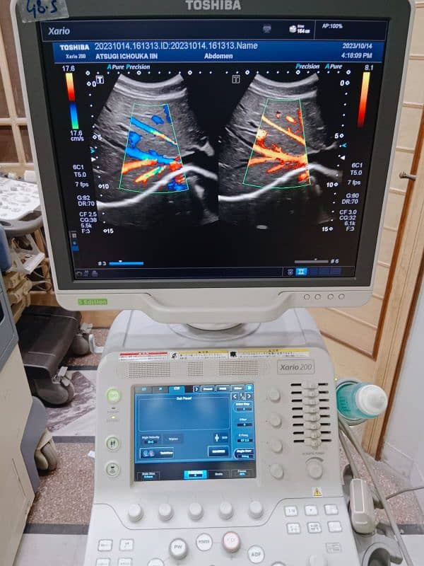 Xario 100/200 ultrasound machine available for sale. 9