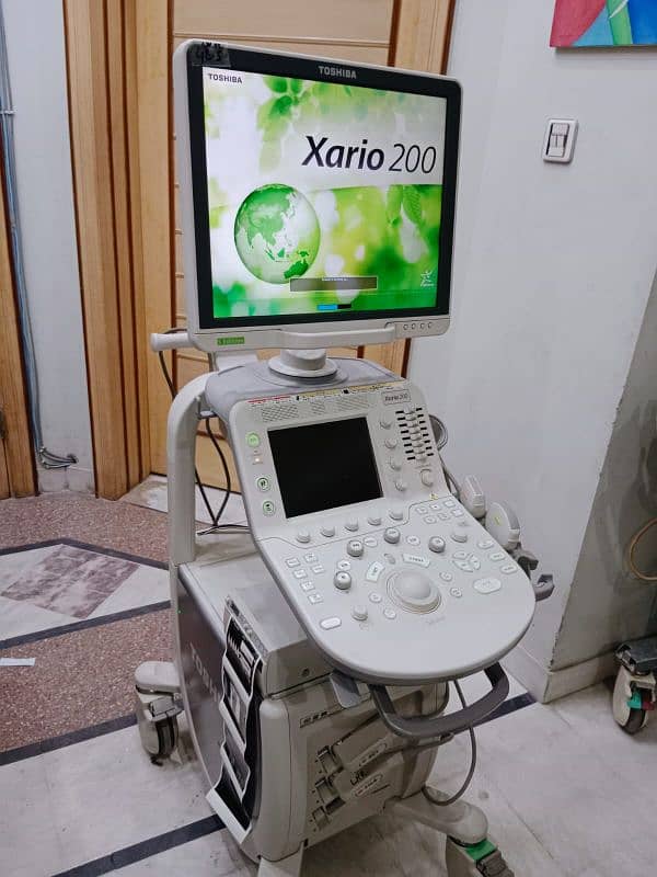 Xario 100/200 ultrasound machine available for sale. 12