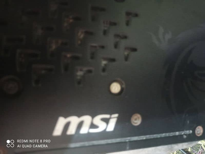 msi rx580  8gb gaming x 4