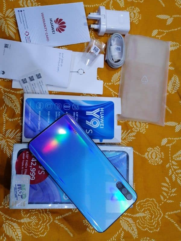 Huawei y9s like a new phone 0