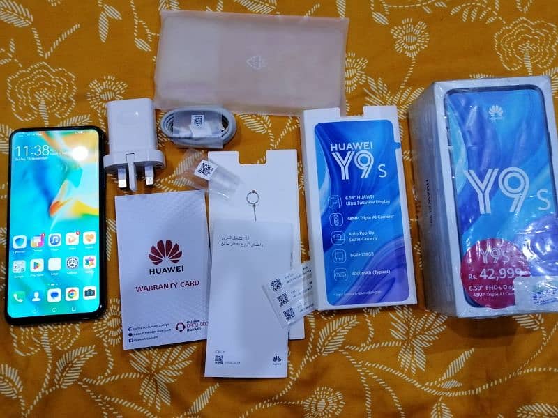 Huawei y9s like a new phone 3