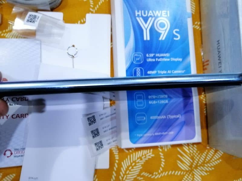 Huawei y9s like a new phone 8